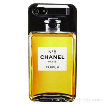 Fashion channel bottle design PC mobile phone cases for iPhone 4 series